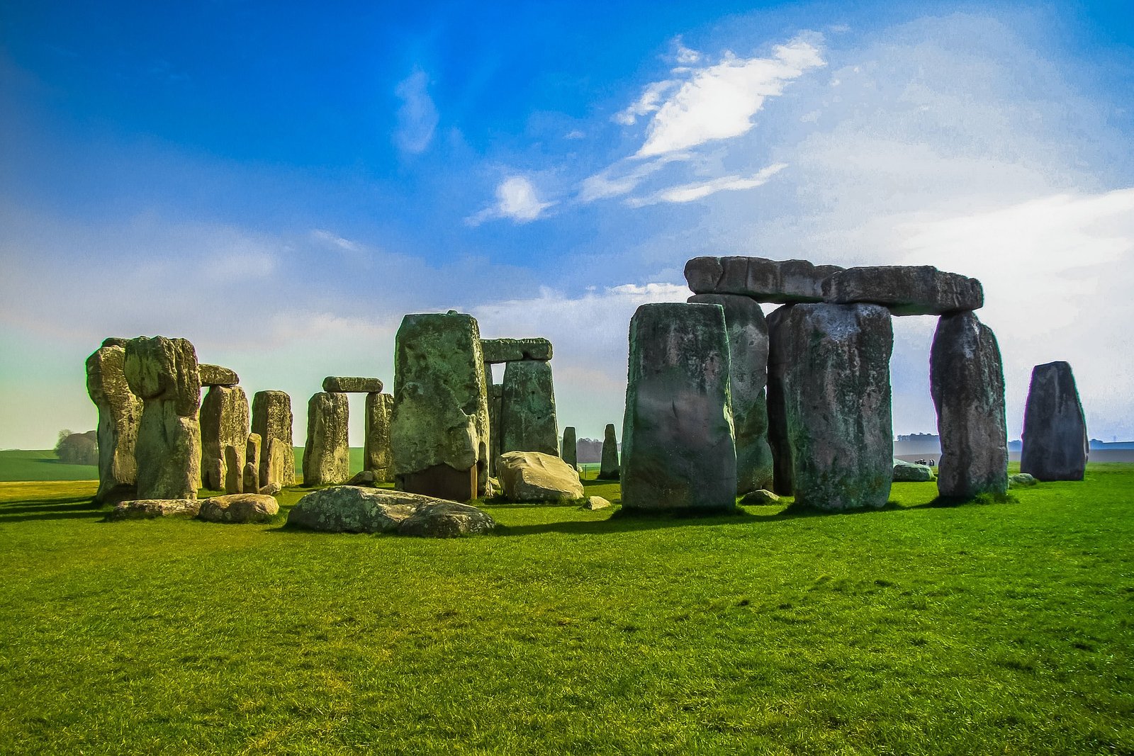 Stonehenge stone circle on Salisbury Plain