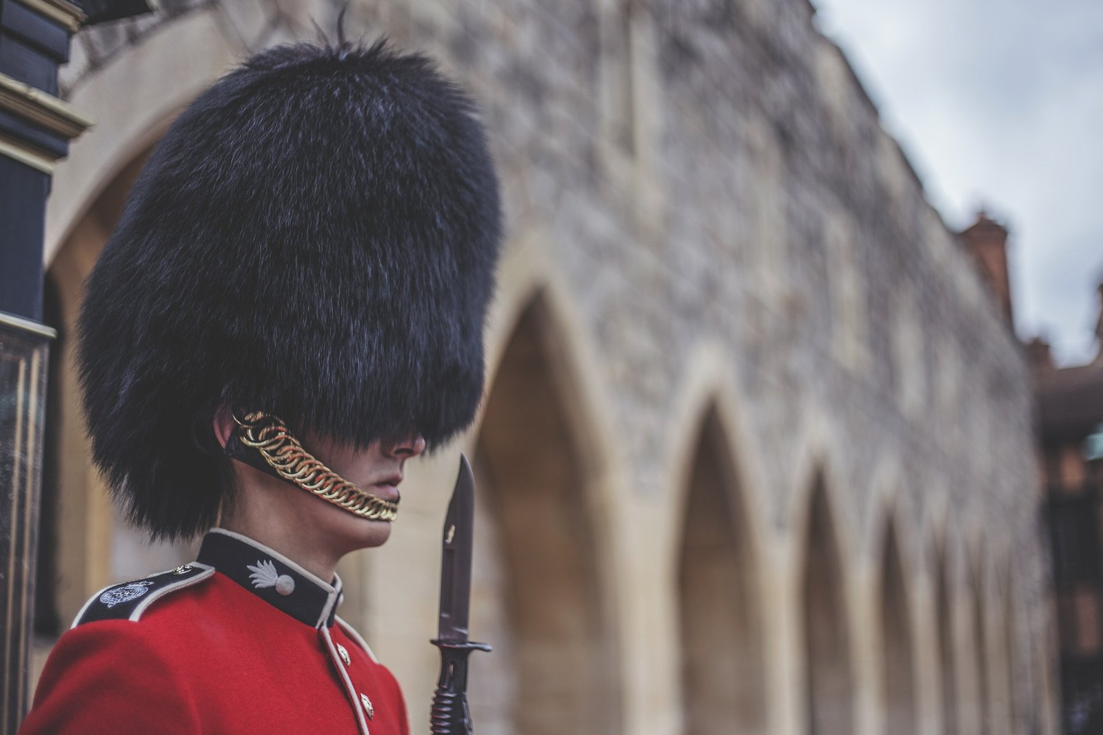 The State Apartments courtyard at Windsor Castle